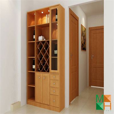KỆ RƯỢU GỖ TRANG TRÍ - KRTT015