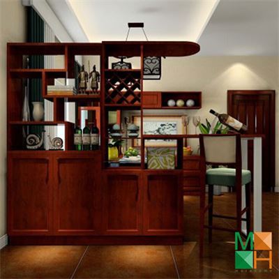 KỆ RƯỢU GỖ TRANG TRÍ - KRTT014